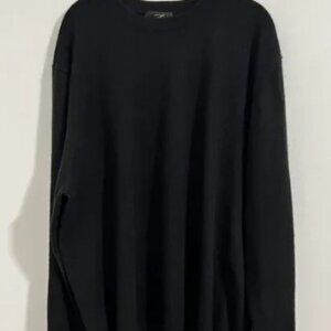 Pure 2-Ply Cashmere Sweater Mens XL Crewneck Pullover Soft Warm Classic Knit